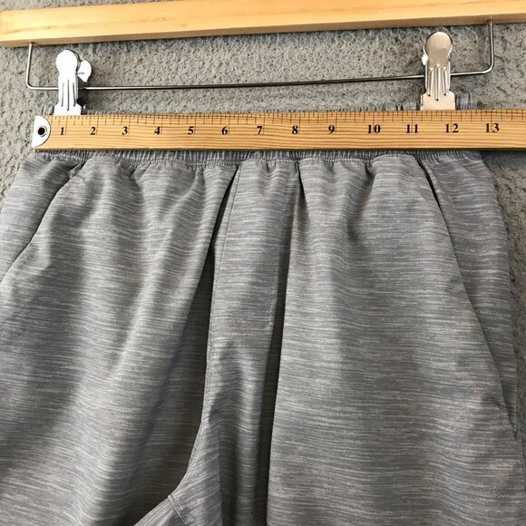 Mens Lululemon Athletic Heather Gray Drawstring Shorts size S - Picture 3 of 9